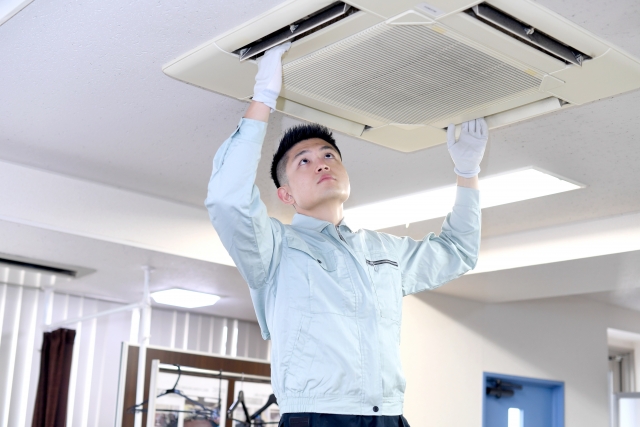 シロッコファンの清掃